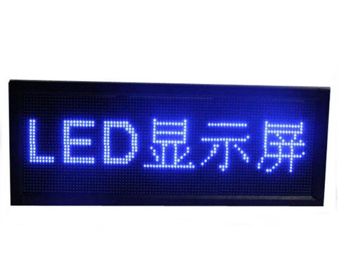 Bank P7.62 488x244mm Zewnętrzne monochromatyczne znaki LED