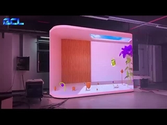 Naked-Eye 3D P3.91 Zewnętrzna ściana wideo LED z trybem skanowania 1/4 i rozmiarem pikseli 6 mm