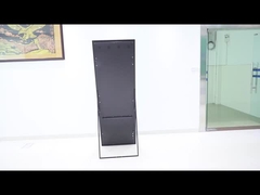 Podłogowy ekran reklamowy LED z pełnobarwnym wyświetlaczem LED P4 i znakiem