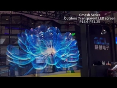 Przezroczysty wyświetlacz LED