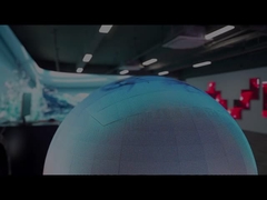 P2.0mm LED Sferyczny ekran serii 360 stopni pełny widok Wyświetlacz rozmiary dostosowane