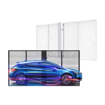 Wnętrze P3.9 Wysoka przejrzystość Ultra Cienkie Przejrzyste Ekran LED Muzyka Video Wall