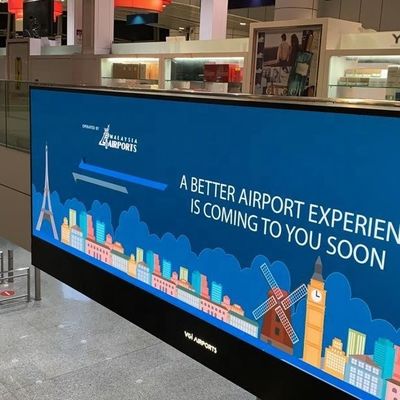 3840Hz Rozdzielczość Wewnętrzny wyświetlacz LED Gspark wysokiej rozdzielczości dla reklam komercyjnych