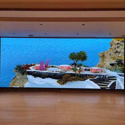 100 godzin żywotności Ekran LED w pomieszczeniach Ultra Slim Full Front Service 4 3 stosunek 640*480mm