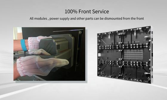 3840Hz bezprzewodowy ekran LED P1.25 P1.56 P1.875 P2.5 Front Service LED Video Wall Screen/HD LED Panel Display
