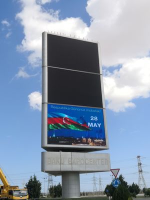 Ekran LED ze zdalnym sterowaniem i poziomem ochrony IP65