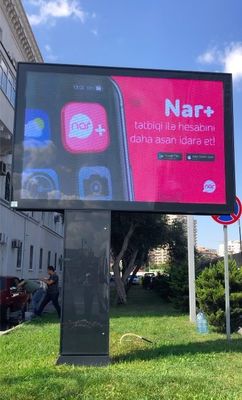Ekran LED ze zdalnym sterowaniem i poziomem ochrony IP65