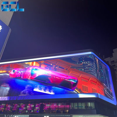Wysoka jasność 6500nits Zewnętrzna płyta LED Media GCL P6 HD LED Video Wall