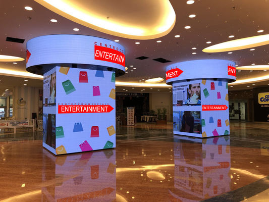 P1.875mm\P3mm Wysokiej rozdzielczości wyświetlacz LED reklamowy w pomieszczeniach