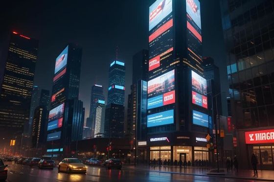 Wysokiej rozdzielczości zewnętrzny wyświetlacz LED stały Łatwe instalacje zewnętrzny panel LED ODM