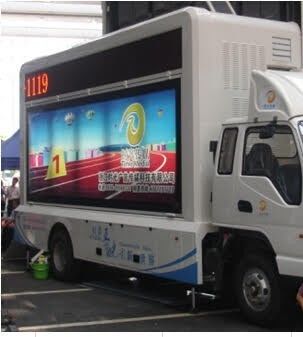 GCL Customized Outdoor Mobile Advertising Truck Van Trailer P6 6500nits Jasność
