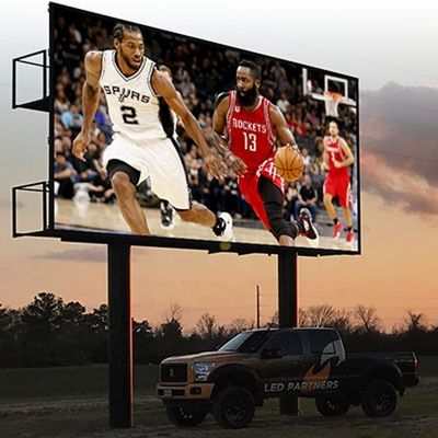 GCL P10 Full Color LED Digital Signage Display Mesh LED Display z szerokim widokiem