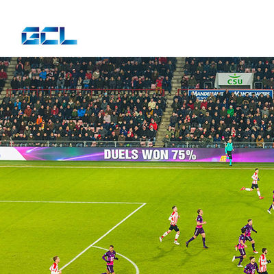 Giant Stadium Perimeter LED Screen wodoodporny zewnętrzny panel LED Display dla pełnobarwnego wideo