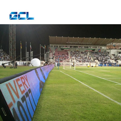 Giant Stadium Perimeter LED Screen wodoodporny zewnętrzny panel LED Display dla pełnobarwnego wideo