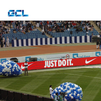 Giant Stadium Perimeter LED Screen wodoodporny zewnętrzny panel LED Display dla pełnobarwnego wideo