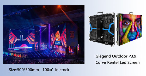 Wodaodporny ekran LED Video Wall Party Rental Event LED Screen Display