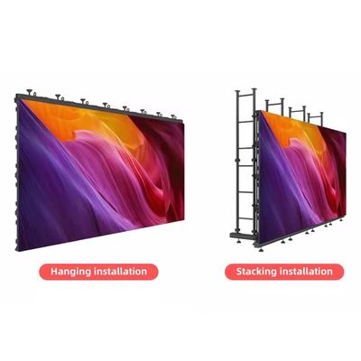 P2.6 P 2.976 P3.91mm Wynajem wydarzeń Ekran LED Billboard Outdoor Full Front Service Z ochronami narożników