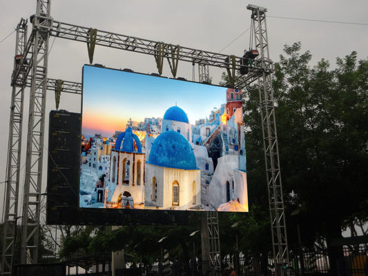 P2.6 P 2.976 P3.91mm Zewnętrzna pełna obsługa przednia z osłonami kątowymi Ekran LED Wypożyczalnia wydarzeń