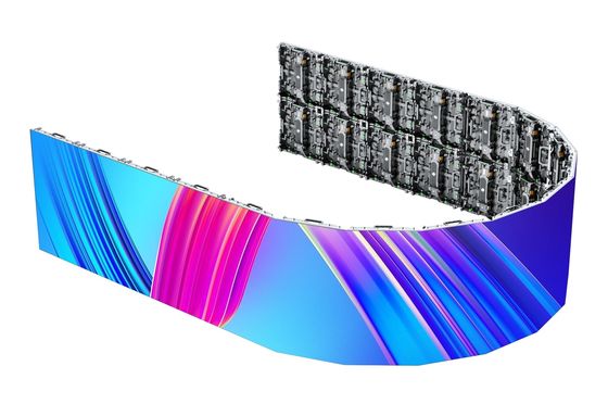 500x500mm Zewnętrzny wypożyczalnia LED wyświetlacz ścienny P3.91 Bezproblemowe splicing LED Video Screen Scene Background LED Pane