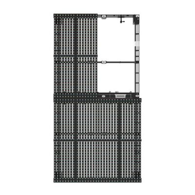 IP65 Srebro P15.6 Przejrzysty panel LED z wysoką częstotliwością odświeżania