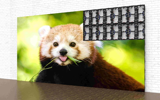 1200nits Wysoka jasność LED Video Wall Elastyczny ekran P1.95 Do użytku wewnętrznego Ggalaxy Series