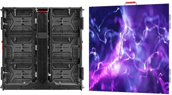 Wysokiej rozdzielczości Wysokiej Jasności Ekran LED RGB do panelu zewnętrznego Wielkość 960*960 mm