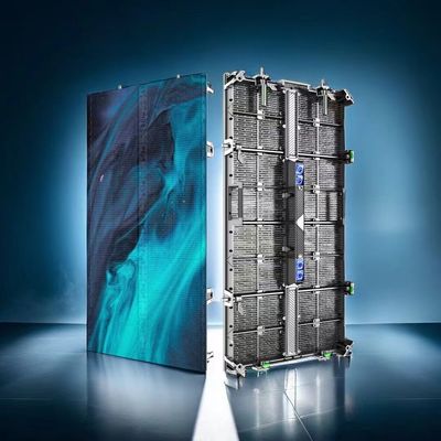 Gflow 500*500mm P3.9-7.8mm Zewnętrzny Przejrzysty LED Display LED Video Mesh Curtain