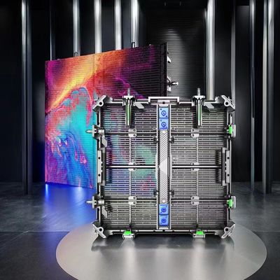 Gmesh-R 500*500mm P3.9 Zewnętrzny Przejrzysty Ekran LED Zasłona LED Video Mesh