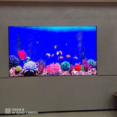 Wysoki kolor szarości COB LED Display Screen P0.9 1.25 1.5mm Poster cyfrowy z pojemnościowym typem dotykowym