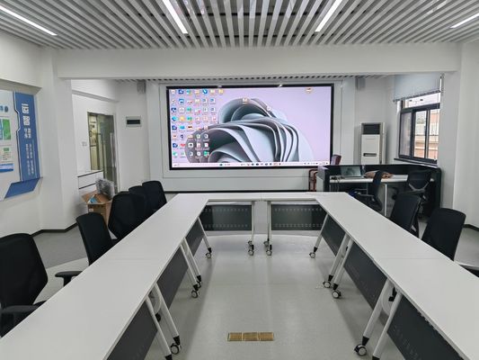 Wysoki kolor szarości COB LED Display Screen P0.9 1.25 1.5mm Poster cyfrowy z pojemnościowym typem dotykowym