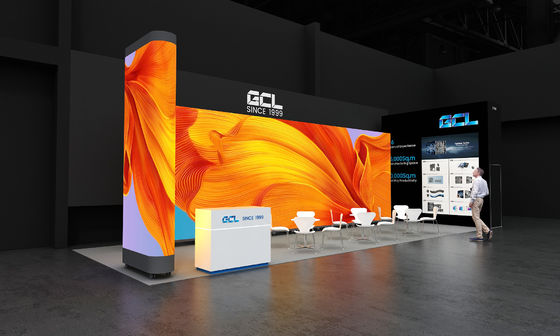 GA Series P4 Poster Led Display W1366*H1920mm Rozmiar modułu 320*160mm IP65 Instalacja zewnętrzna 8000 nits