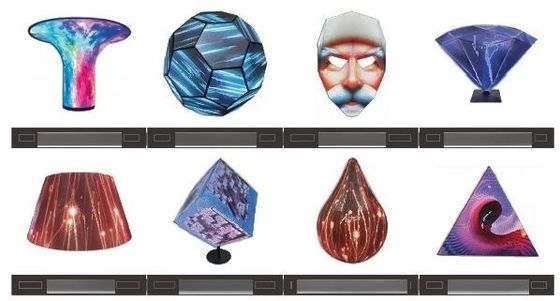 P2.0mm LED Sferyczny ekran serii 360 stopni pełny widok Wyświetlacz rozmiary mogą być dostosowane