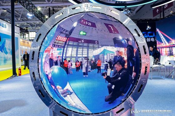 P2.0mm LED Sferyczny ekran serii 360 stopni pełny widok Wyświetlacz rozmiary mogą być dostosowane