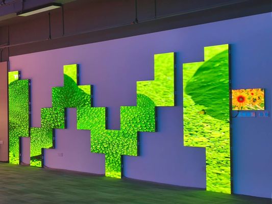 Ultra Slim Wewnętrzny Stały LED Video Wall z przednią obsługą 500*750mm 500*1000mm Panel LED