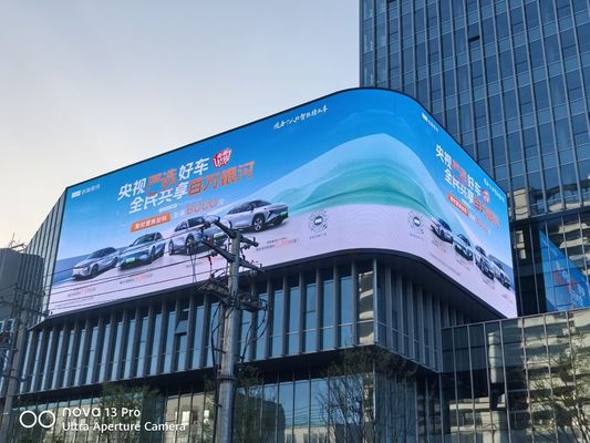Wysokiej jakości ekrany ekranowe z wielkim wyświetlaczem LED z kartami sterowania Nationstar Led And Nova P3.91mm P4.8mm Bildboard budynku komercyjnego