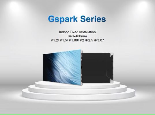 Ściana wideo LED IP34 P1.25 1.538 P1.86 P2 P2.5 Wewnętrzny ekran LED do pokoju wystawowego