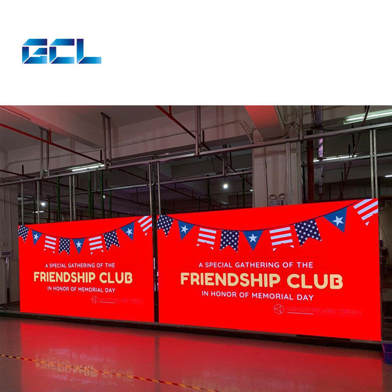 Instalacja stała P1.95mm Wnętrze LED Video Wall 500*1000mm 500*750mm Wysoka rozdzielczość