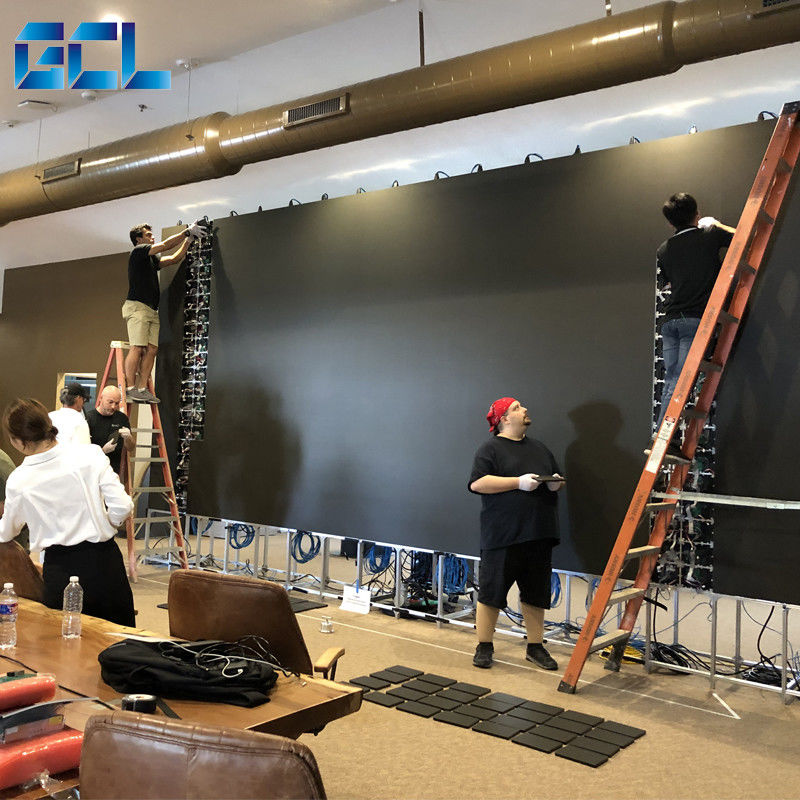 P2.5mm P0.93mm COB LED Video Wall 600*337.5mm dla ekranu wewnętrznego 4.2Kg/panel
