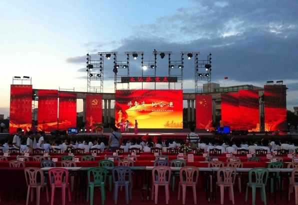 Gflow Series P3.9-7.8 P10.4mm LED Display Screen For Shopping Center Stage Kościół Wydarzenie atrakcji turystycznej