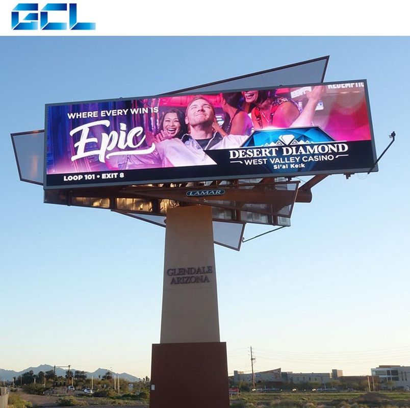 P6 P8 P10 DIP Reklamy Ekran LED Ekran zewnętrzny wodoodporny Dual High Brightness LED Display