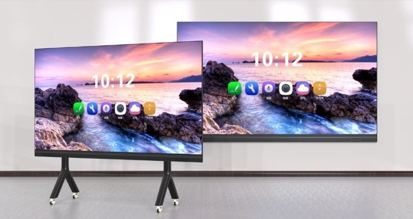 Sala konferencyjna Duży ekran LED pełna obsługa przednia Maty czarny ekran COB P0.9mm P1.2mm Definicja