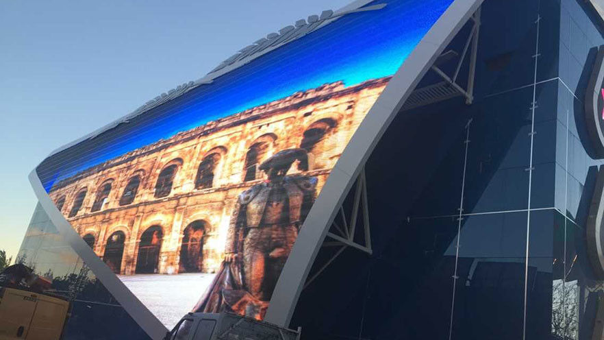 Wysokiej Precyzji Przejrzystość LED Display BoardP10.4mm P15.6 25mm dla Reklamy Publikuj