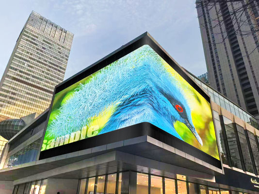 Pełnokolorowy P4mm P5.57mm P6.67 Wykrzywiony zewnętrzny wodoodporny wyświetlacz wideo LED Panel billboardowy Rozmiar 960*960 mm