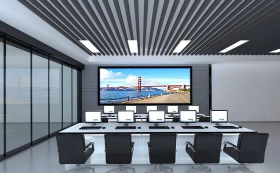 Dobra cena. Lekkie zintegrowane urządzenie wewnętrzne z wyświetlaczem LED z pełną konserwacją przednią dla kościołów i sklepów detalicznych w Internecie